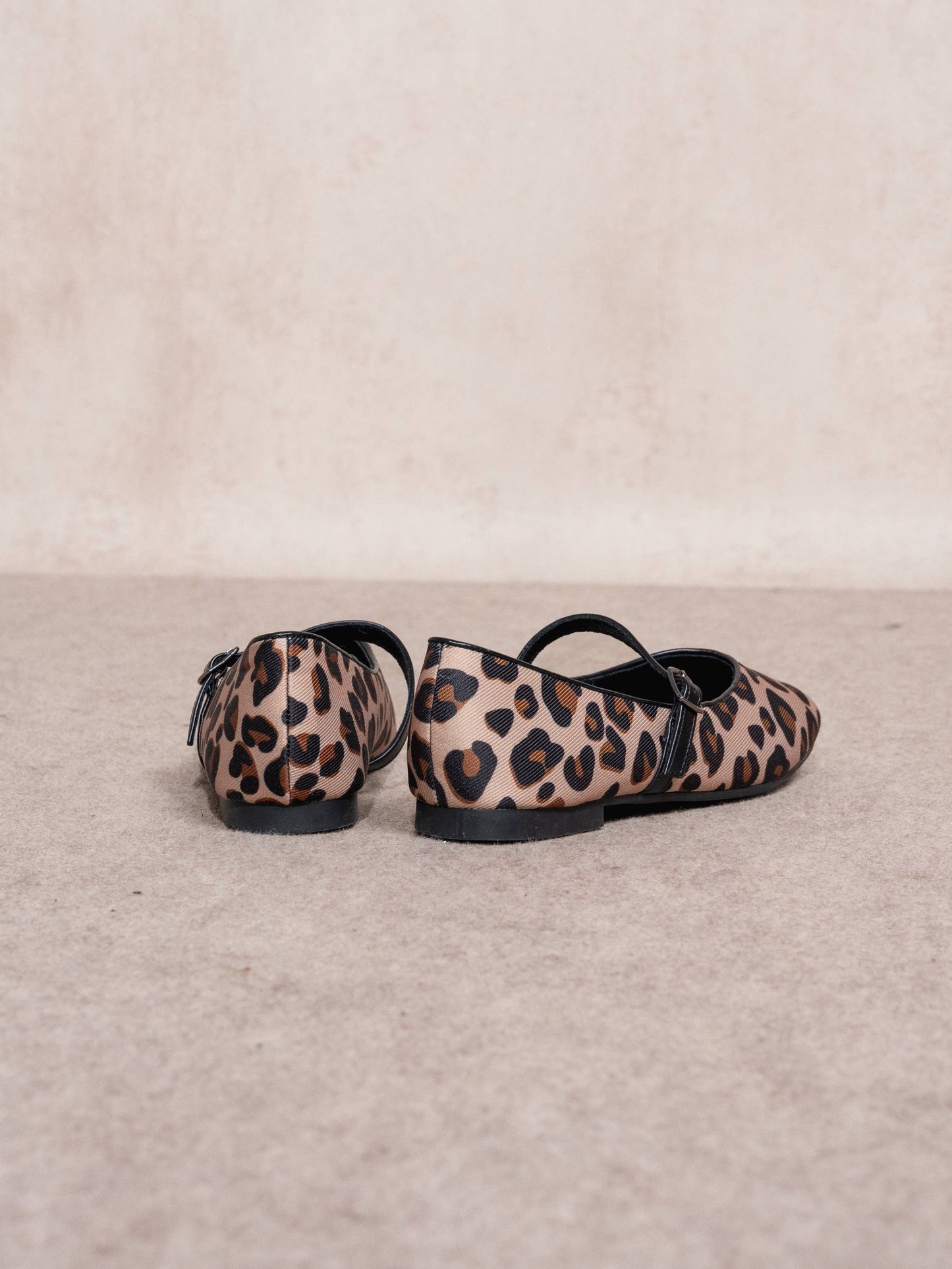 Ballerine Mary Jane animalier leopardate