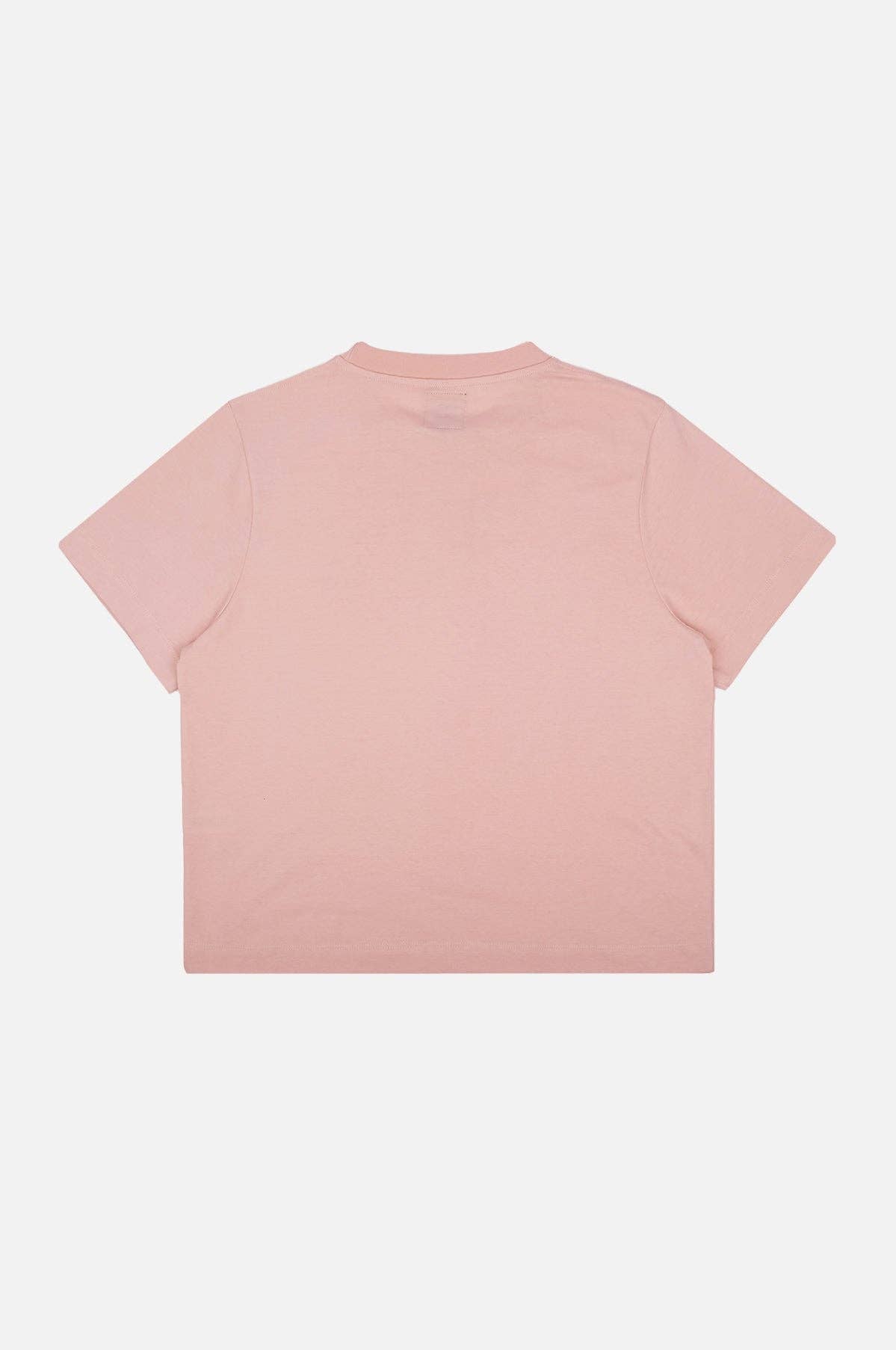 T-shirt Essentials in cotone biologico da donna rosa chiaro