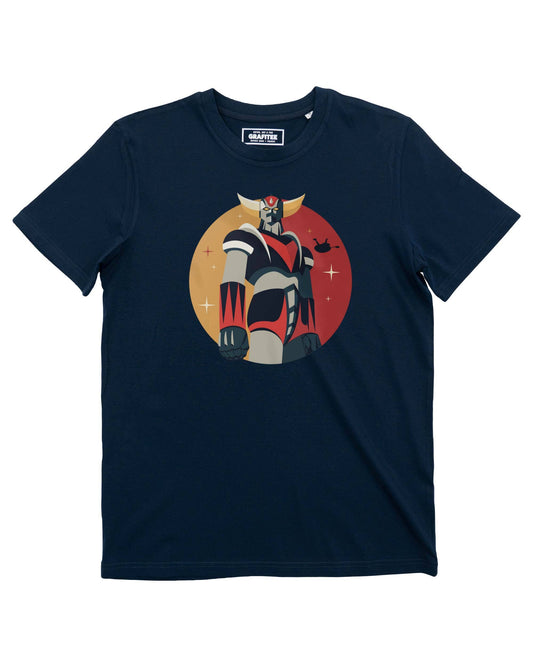 T-shirt unisex Goldrake con stampa robot