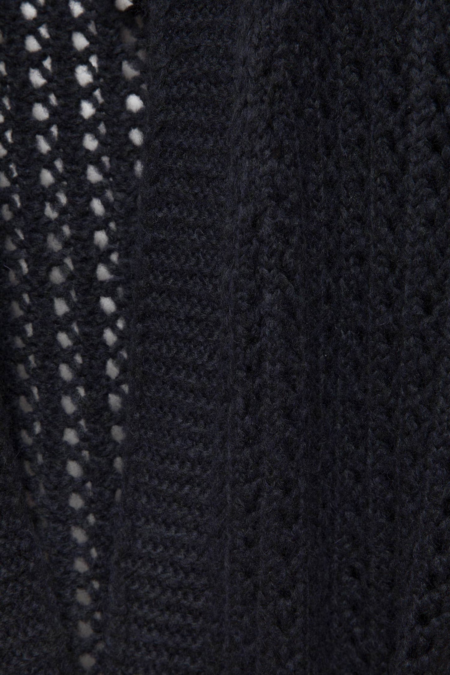 Cardigan in maglia strutturata con cintura