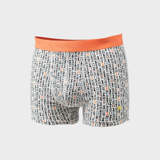 Boxer in cotone biologico con stampa Sinai