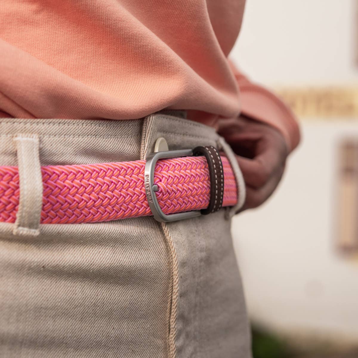 Cintura intrecciata elastica Miami regolabile