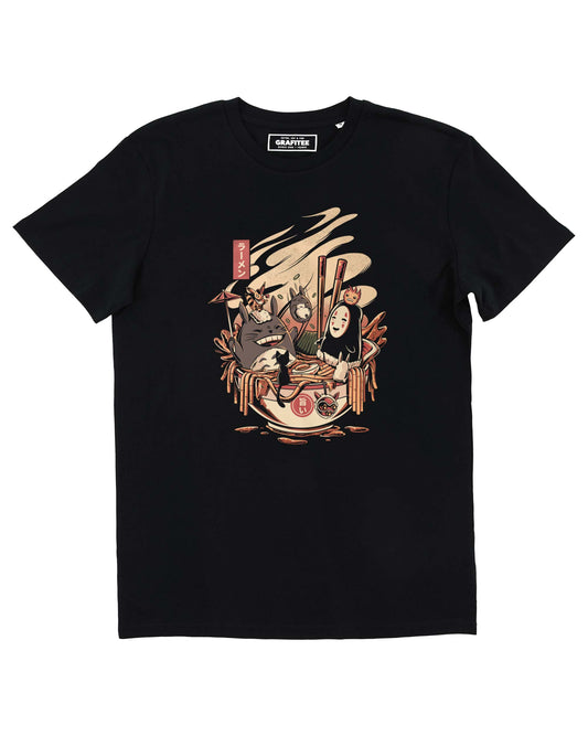 T-shirt vintage Ramen Pool Party in cotone biologico