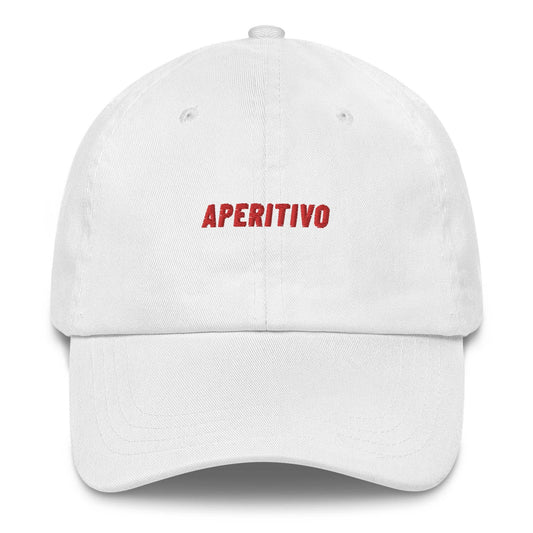 Cappellino da baseball Aperitivo ricamato in cotone