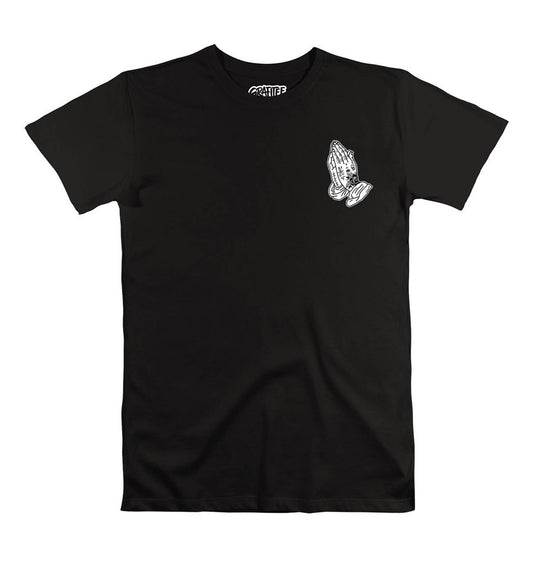 T-shirt street con grafica Nuestra Madre in cotone biologico