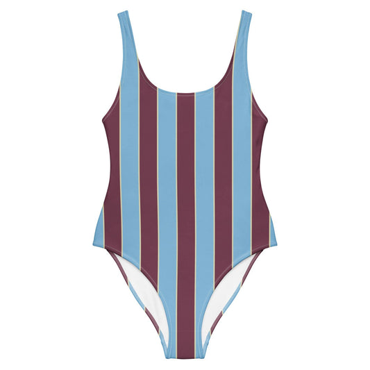 Costume intero a righe Riviera Ruby