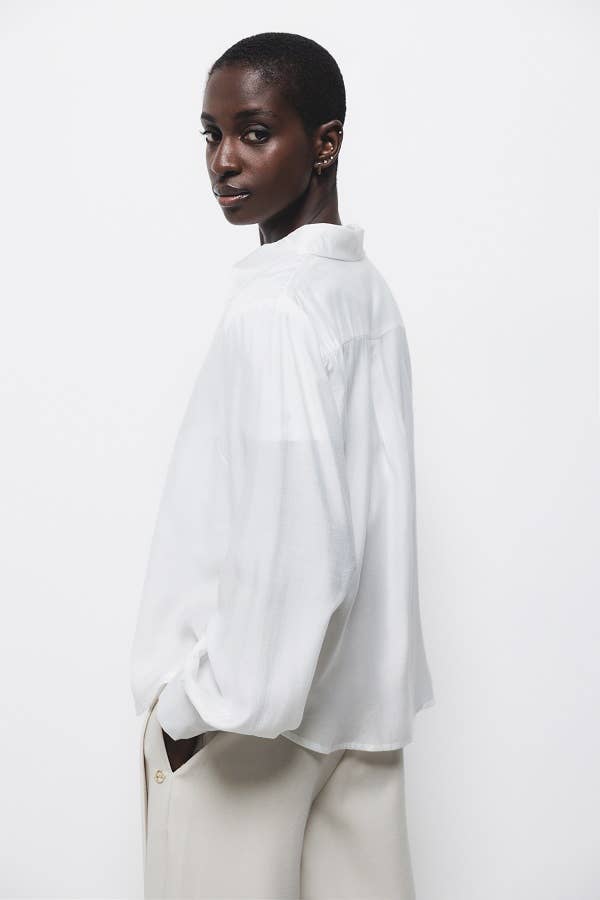 Camicia classica a maniche lunghe