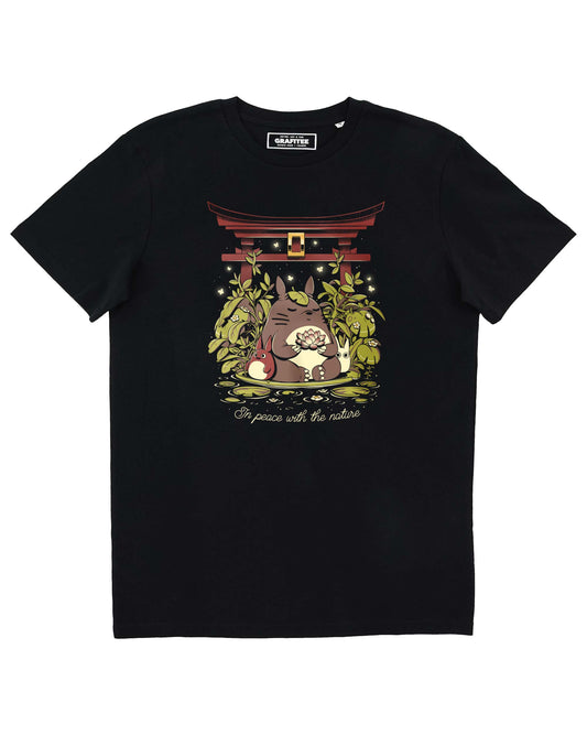 T-shirt anime Totoro in cotone biologico