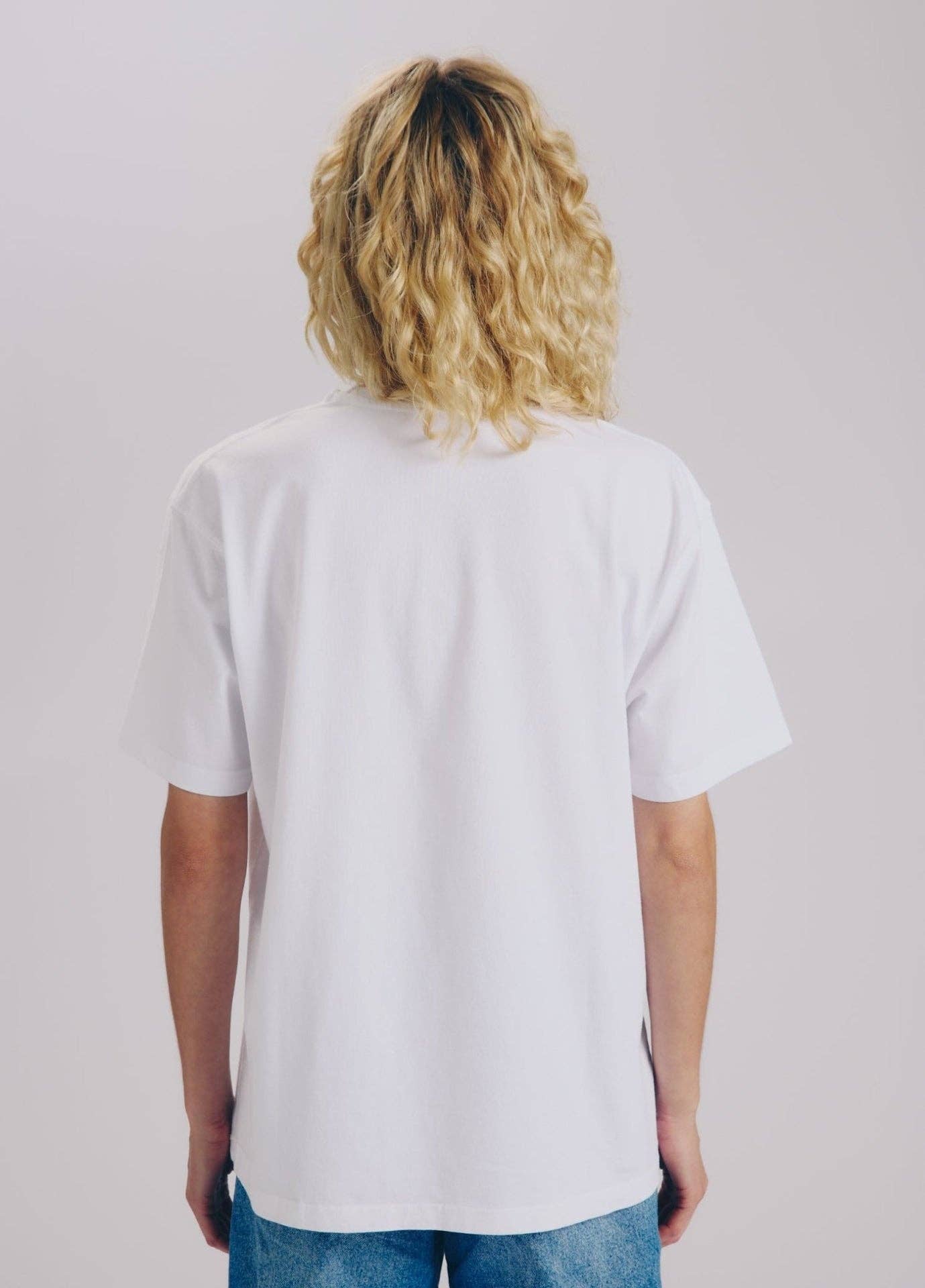 T-shirt “Champagne, Please” in cotone