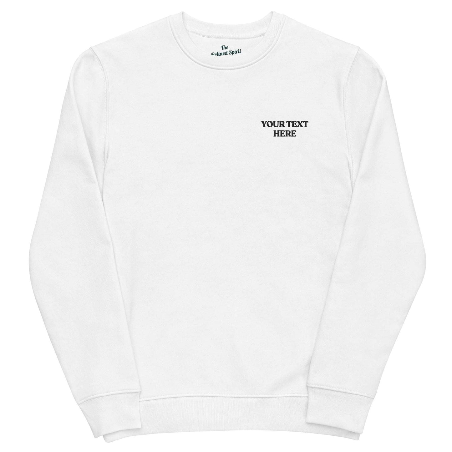 Felpa unisex in cotone biologico personalizzabile