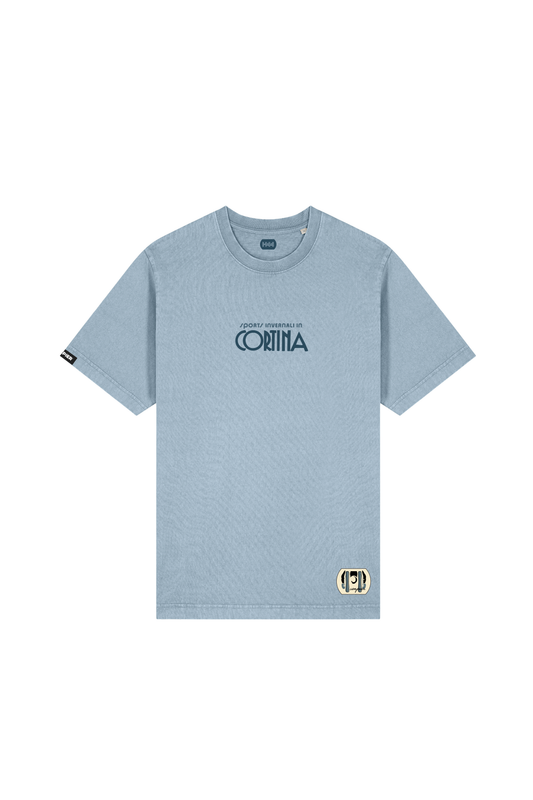 T-shirt oversize Cortina d’Ampezzo in cotone biologico