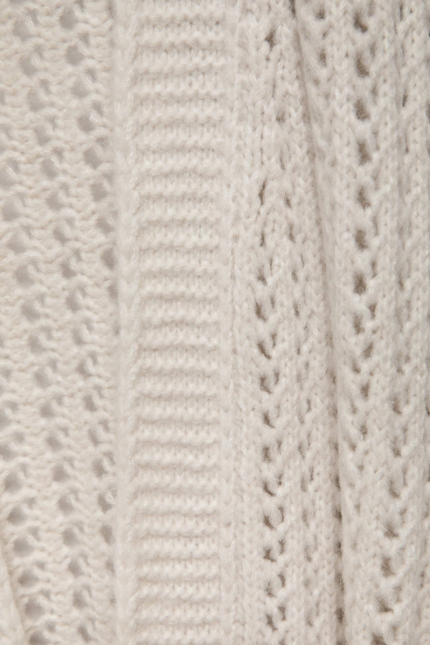 Cardigan in maglia strutturata con cintura