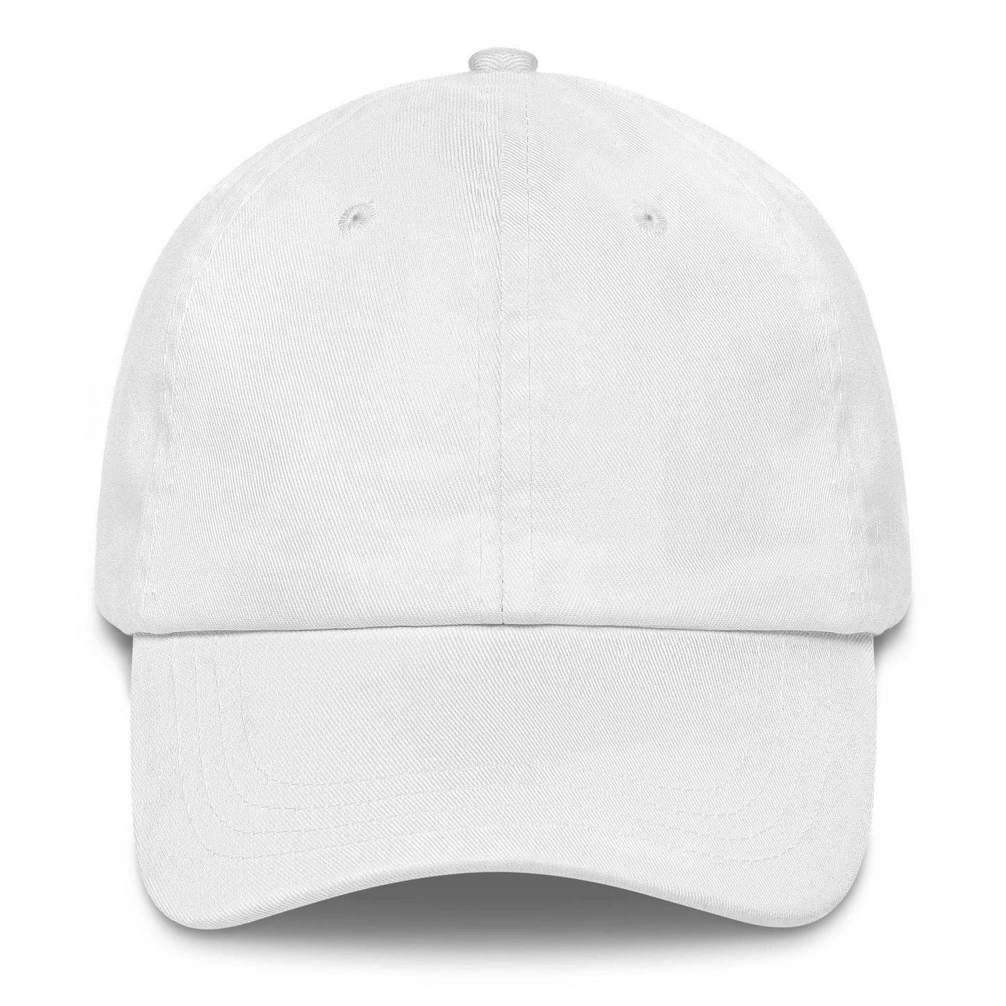 Cappellino minimal in cotone con ricamo