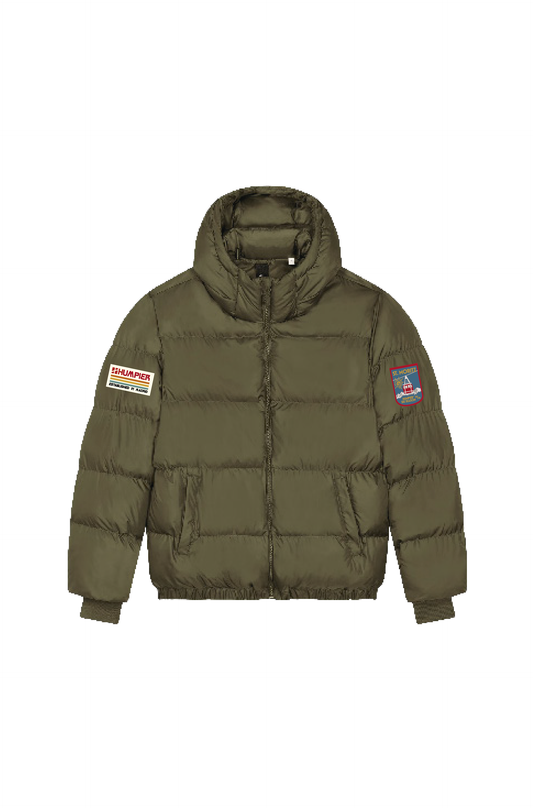 Piumino Puffer British Khaki