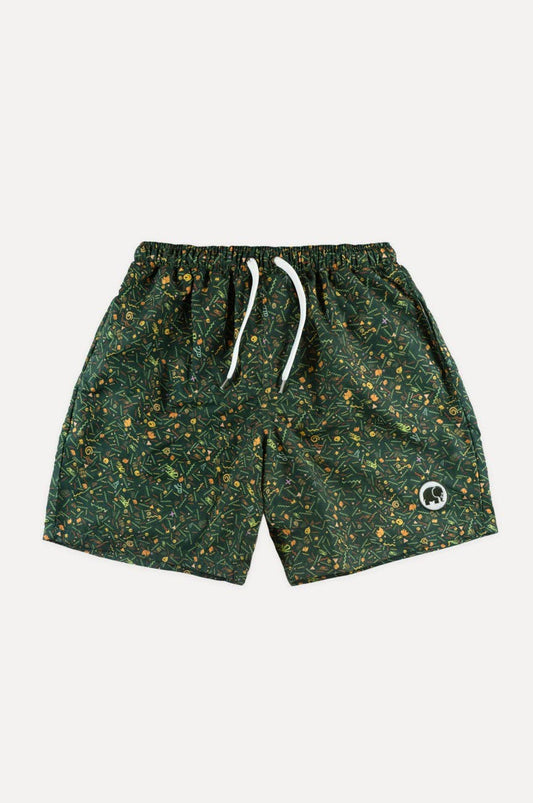 Costume da bagno Dogtown in SEAQUAL® Yarn verde