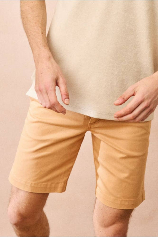 Bermuda chino Miami arancione rame da uomo