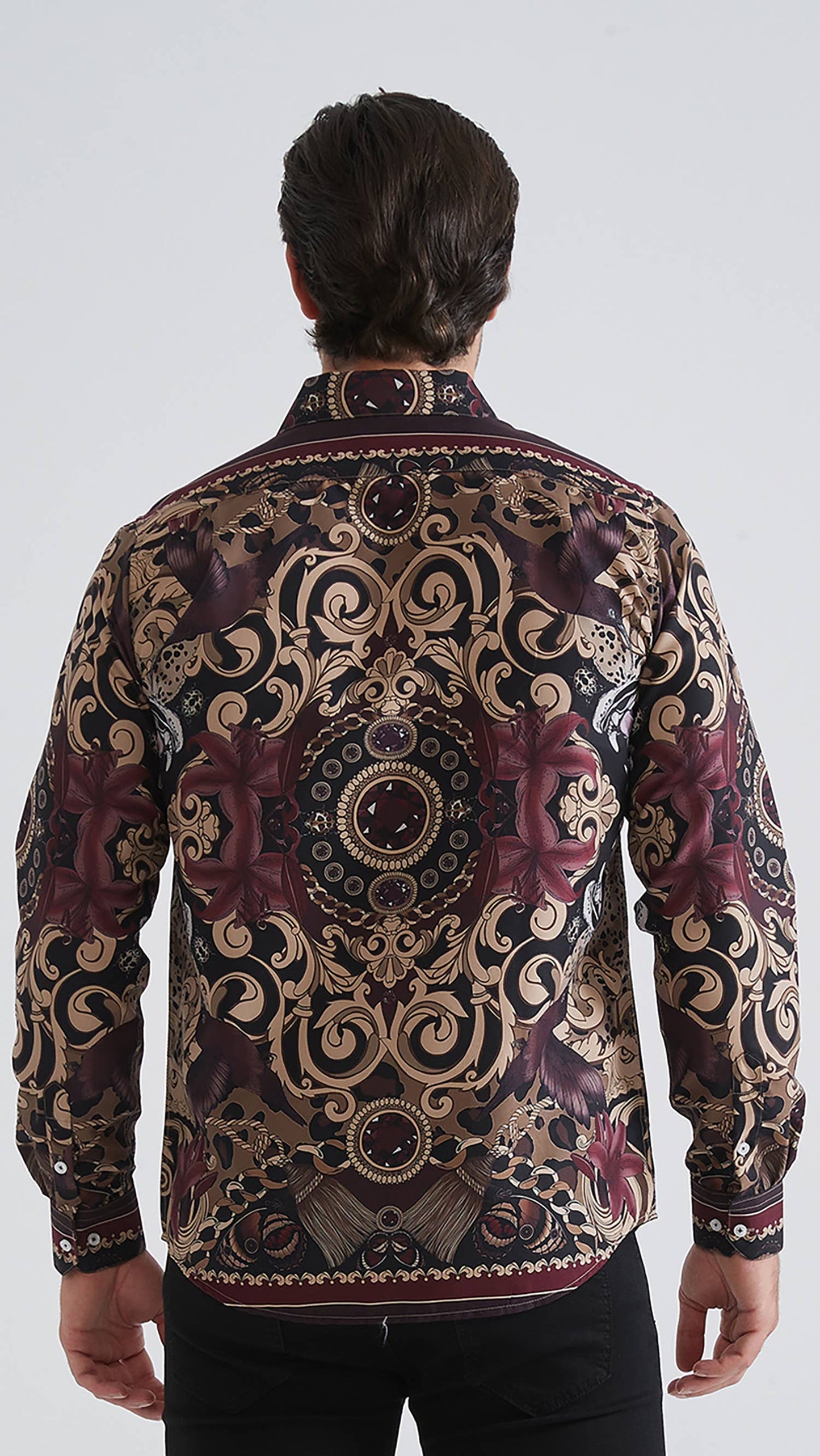 Camicia Uomo Fantasia Comfort Easy Iron