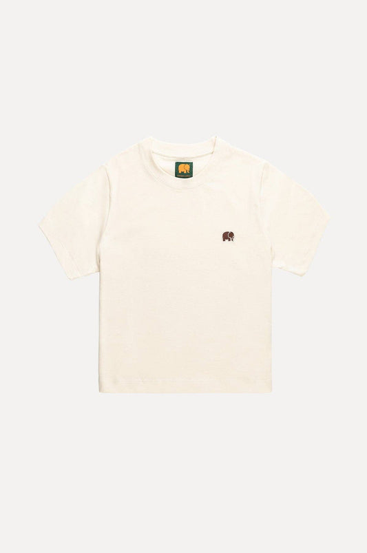 T-shirt donna essenziale in cotone organico