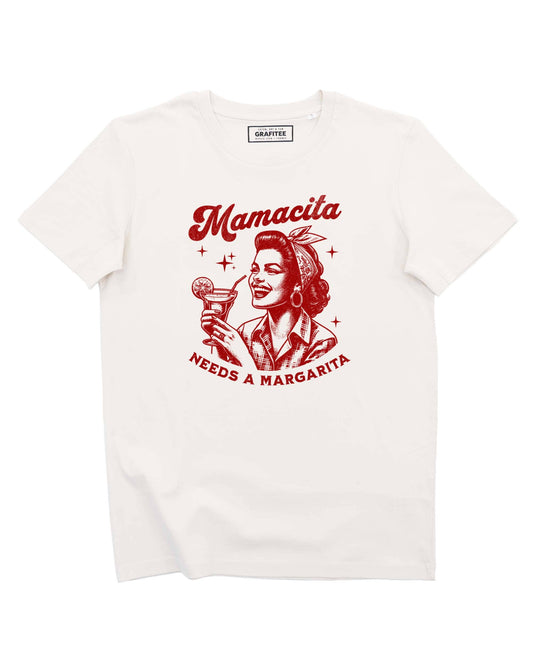 T-shirt vintage Mamacita con stampa