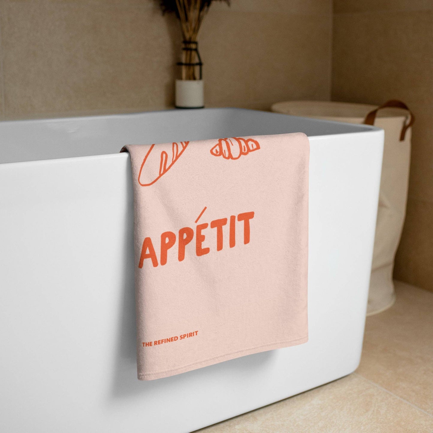 Asciugamano mare Bon Appétit