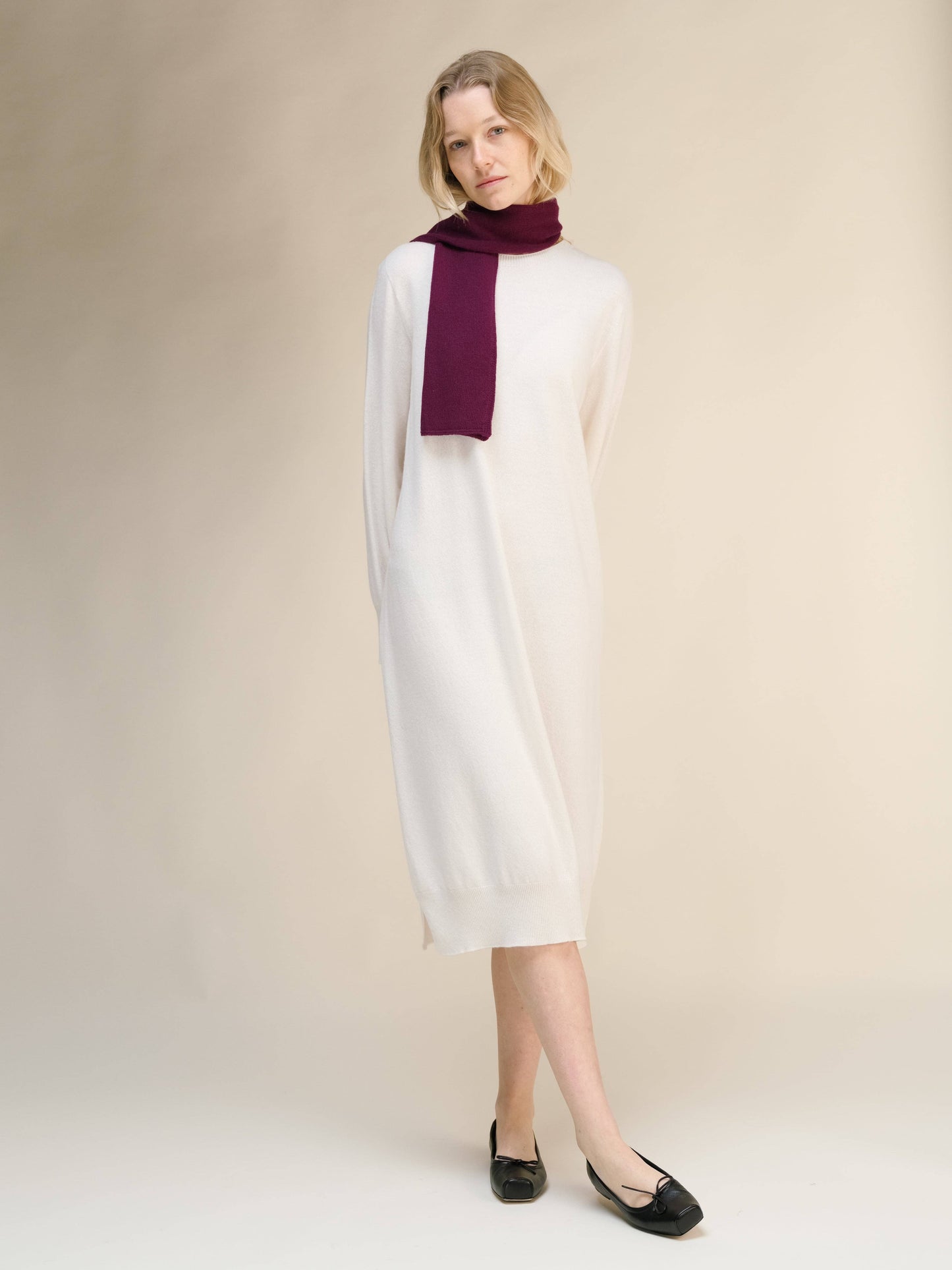 Jabot in misto cashmere