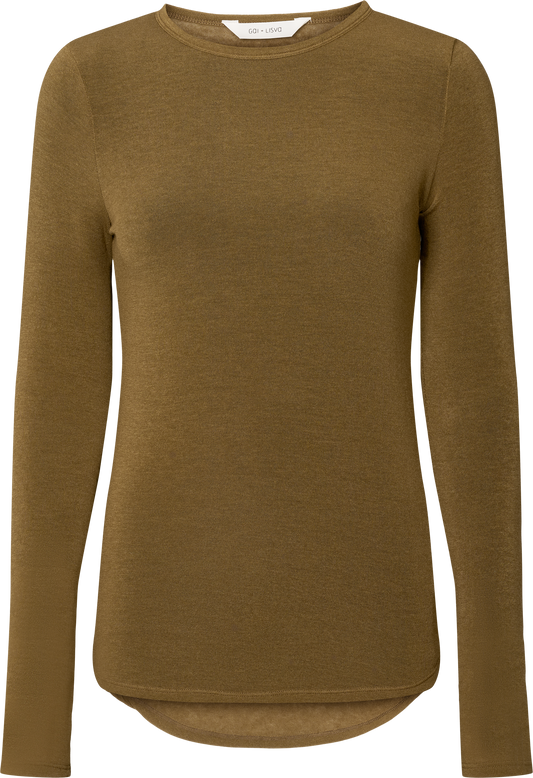 Maglia Thyra in lana con tasca a marsupio