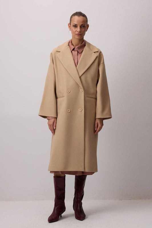 Cappotto oversize lungo
