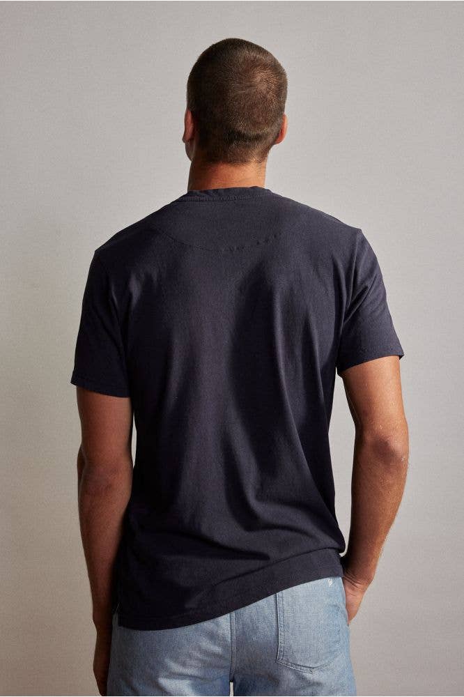 T-shirt Neptune Diver in cotone e lino