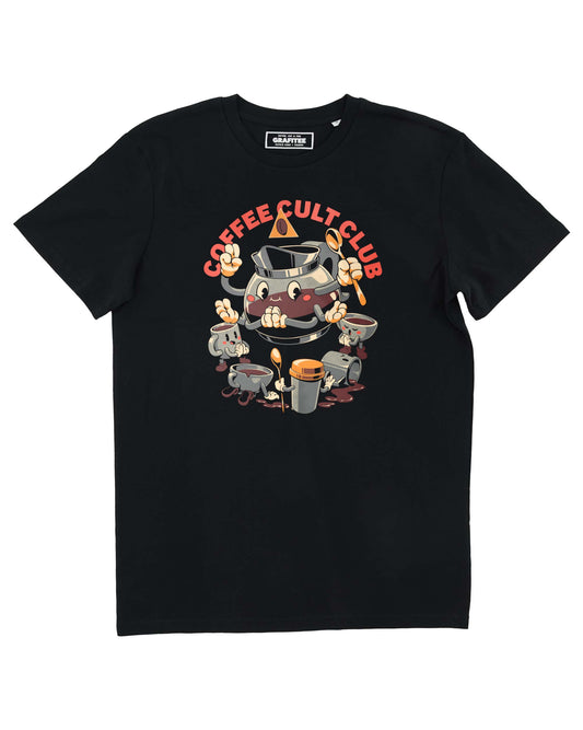 T-shirt Coffee Cult Club in cotone biologico