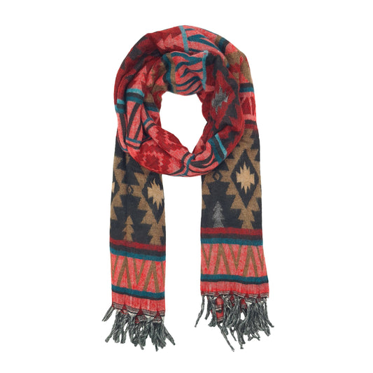 Sciarpa scialle invernale boho XXL