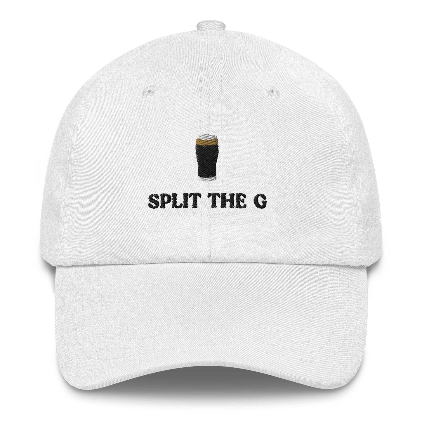 Cappellino da baseball con ricamo "Split The G"