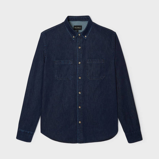 Camicia in denim scuro