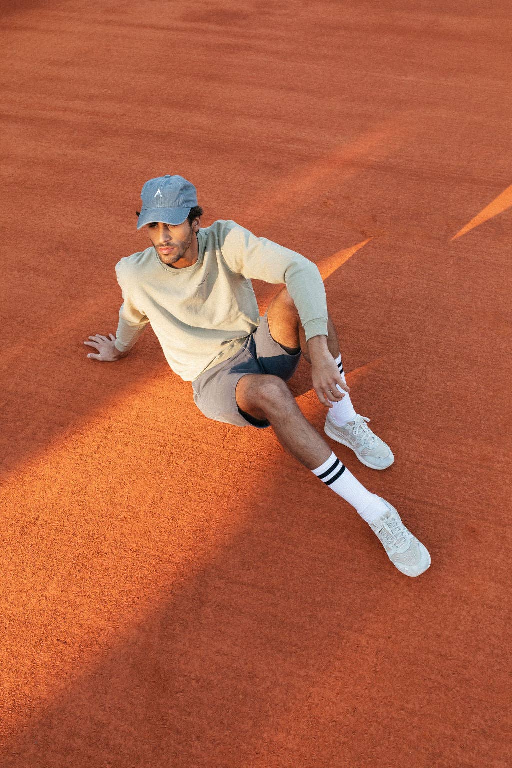 Cappellino baseball effetto lavato Fade Grey