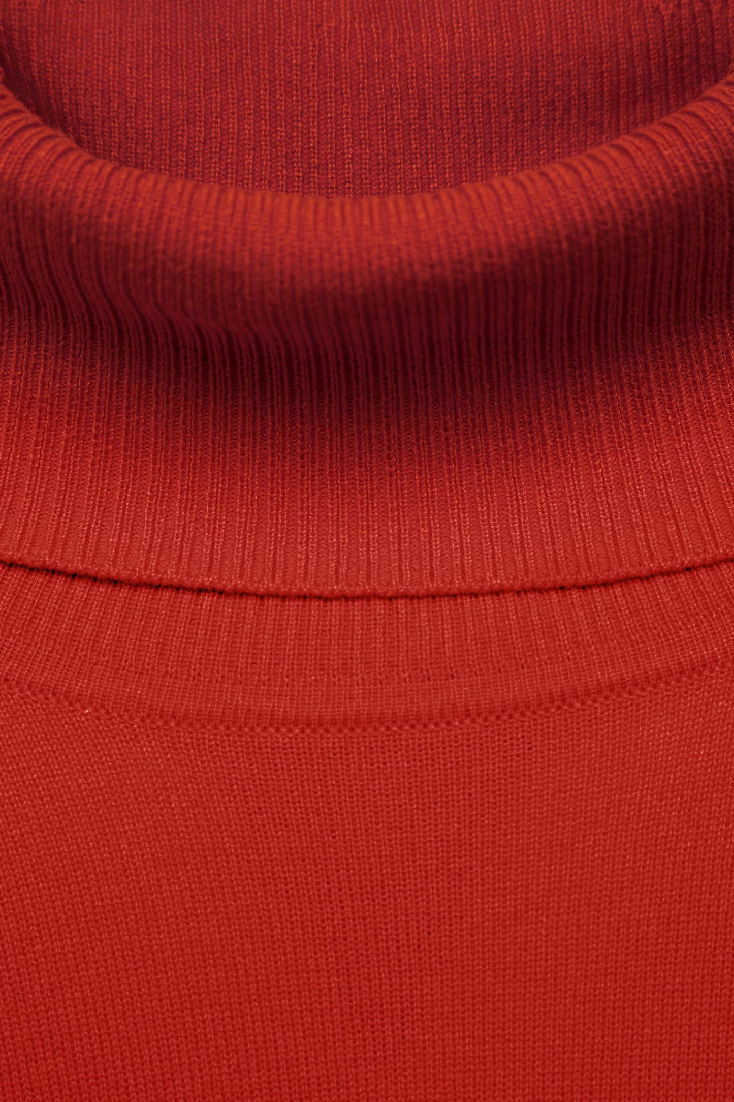 Maglione dolcevita in maglia rasata
