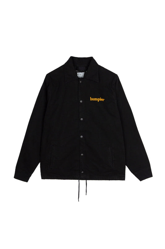 Giacca trucker nera Good Luck