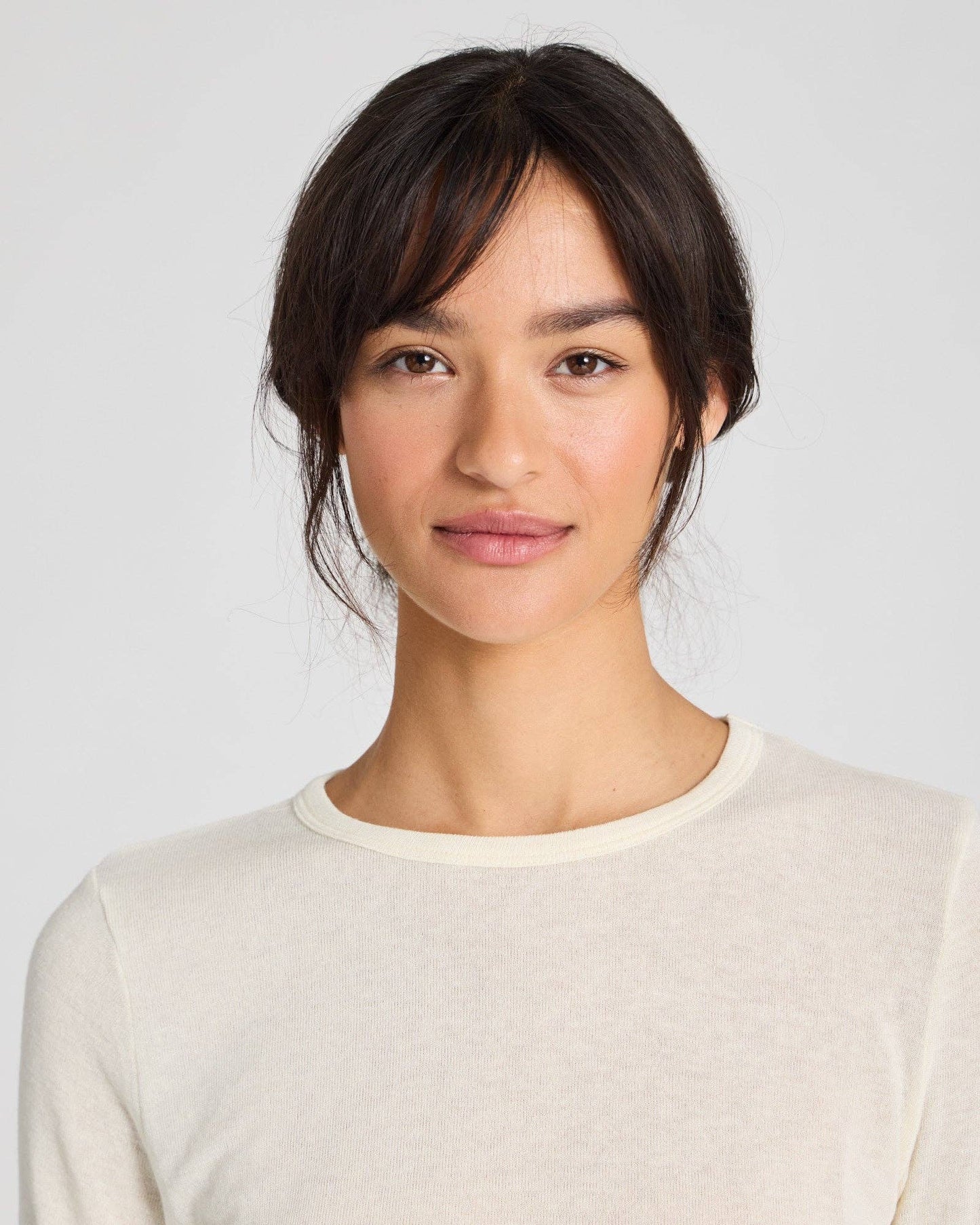 Maglia Thyra in lana bianco sporco