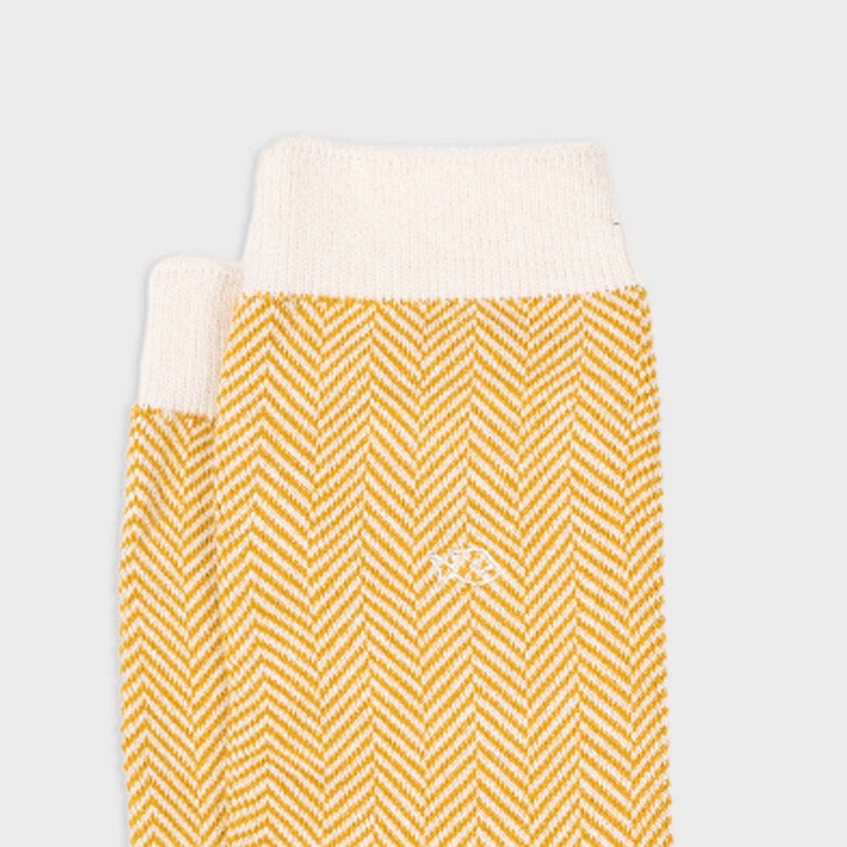 Calzini Chevron Dune in cotone pettinato