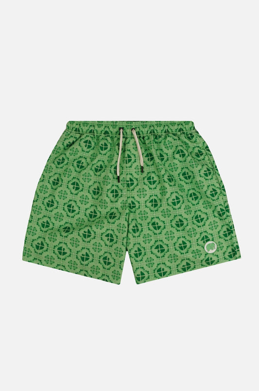 Costume da bagno Tiles in SEAQUAL® YARN verde acqua