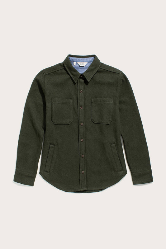 Camicione Overshirt Dawson Verde Salvia Scuro