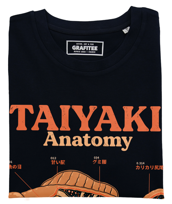 T-shirt Taiyaki Anatomy con stampa grafica