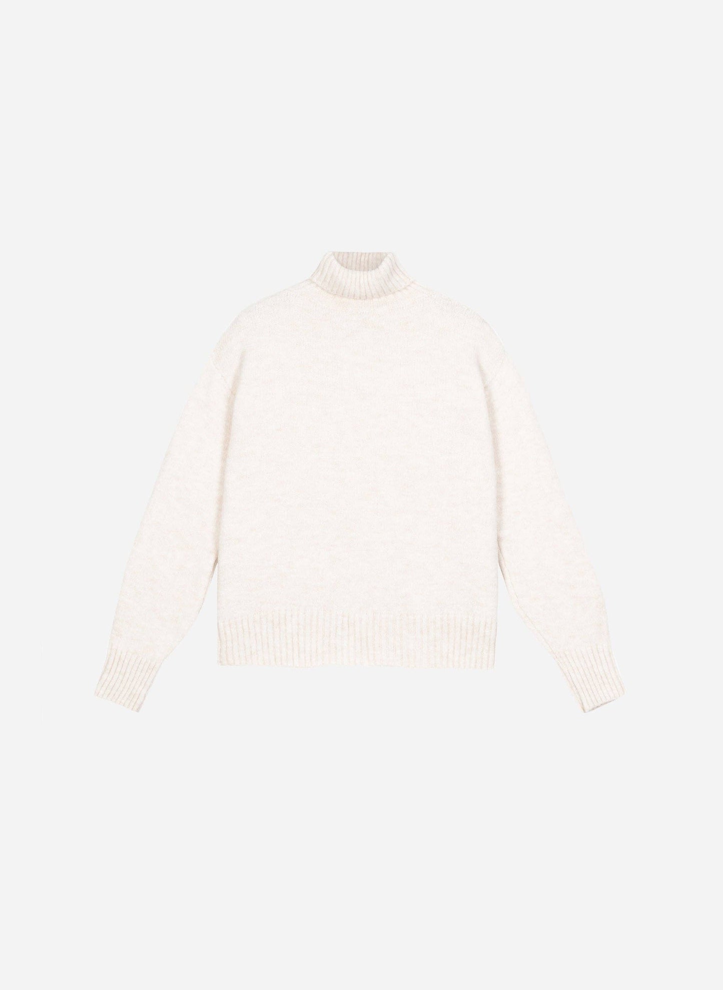Maglione dolcevita ecrù LIPY