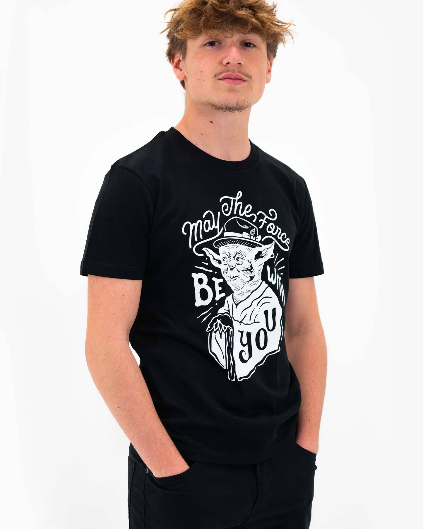 T-shirt Master Yoda con grafica Star Wars