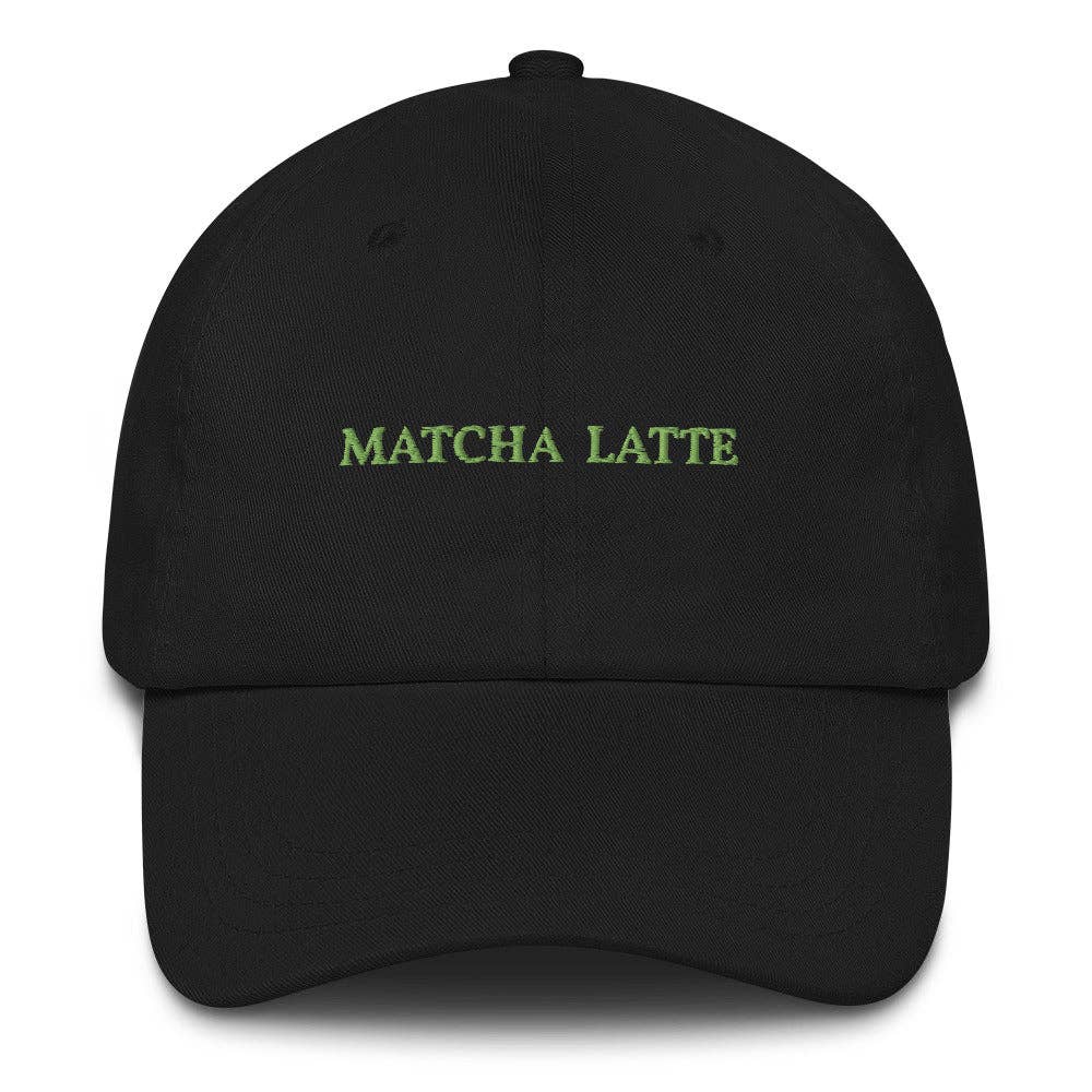 Cappellino Dad Hat “Matcha Latte” Ricamato