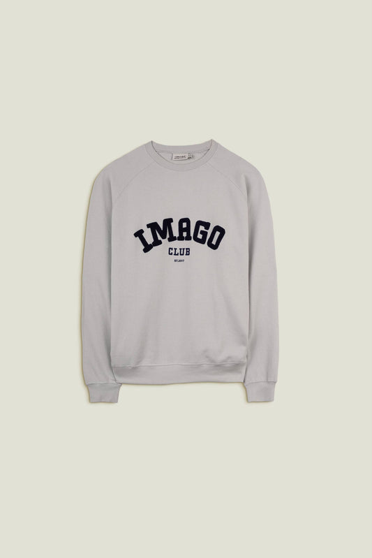 Felpa college premium in cotone organico
