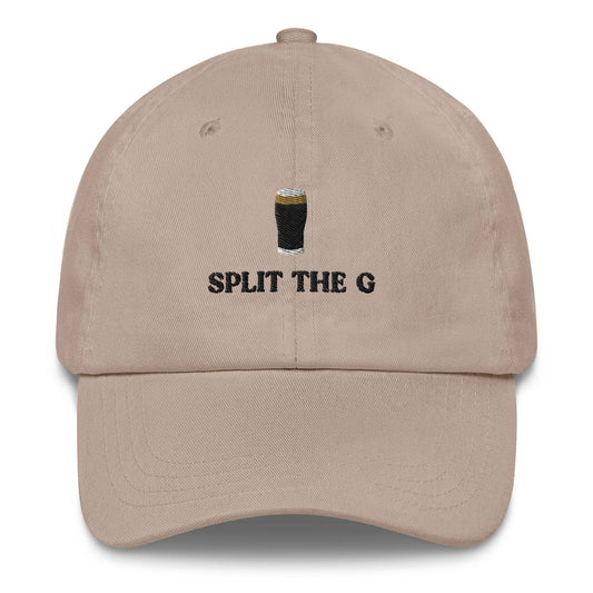 Cappellino da baseball con ricamo "Split The G"