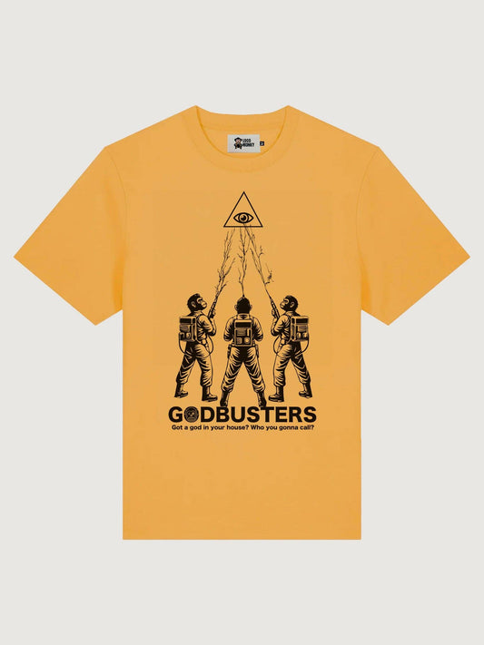 T-shirt unisex gialla Godbusters