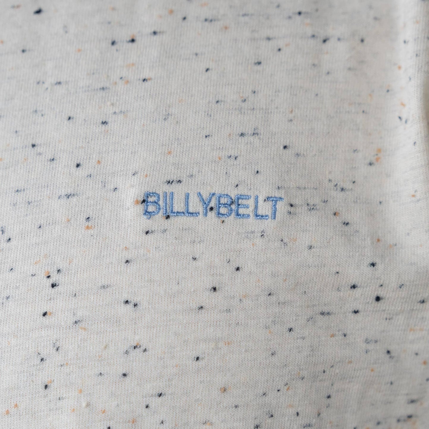 T-shirt autentica in cotone biologico beige mélange