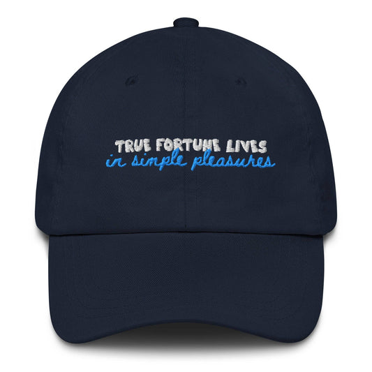 Cappellino baseball ricamato Vera Fortuna