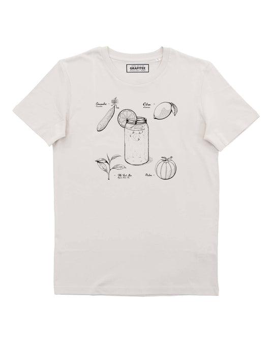 T-shirt unisex in cotone biologico con stampa Juice Recipe