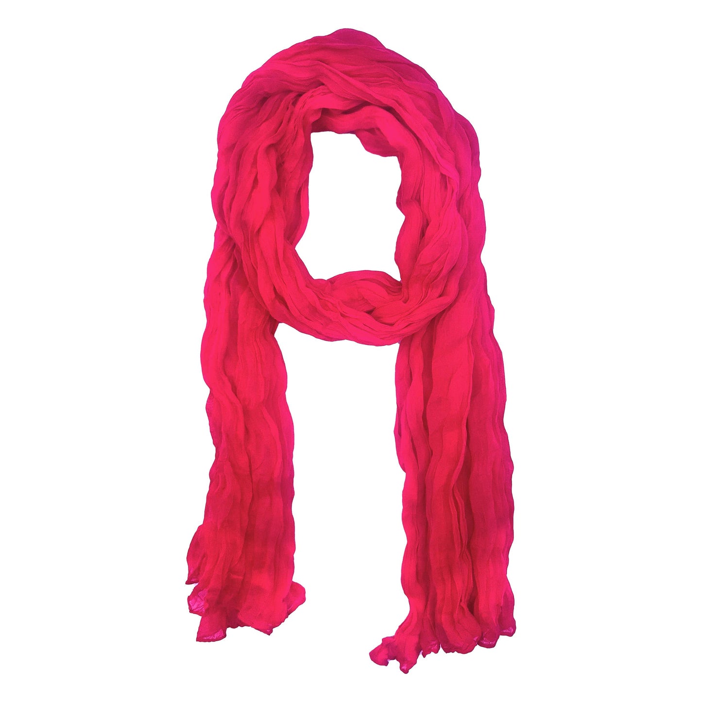 Foulard estivo in cotone rosa